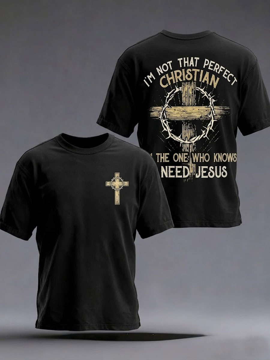 Men'S I'M THE ONE WHO KNOW NEED JESUS  T-Shirt