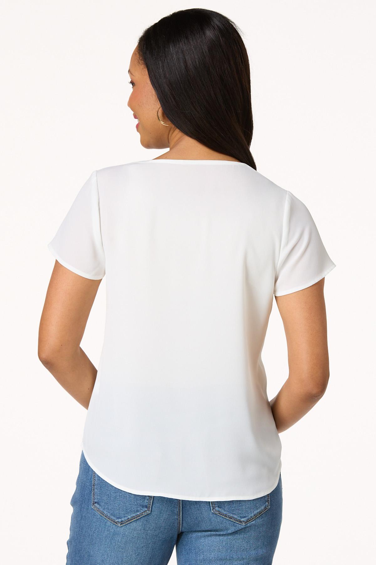 Scalloped Trim Top