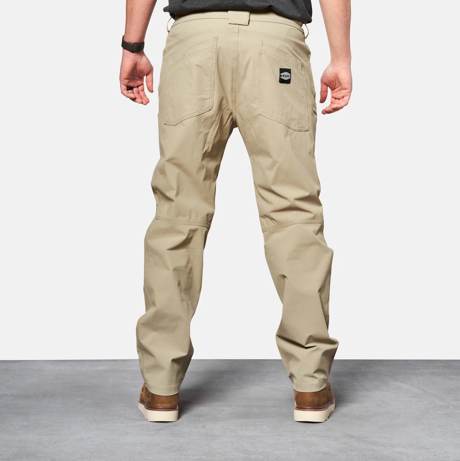 Men’s Performance Tech Work Pants – Stretch Utility Workwear Trousers