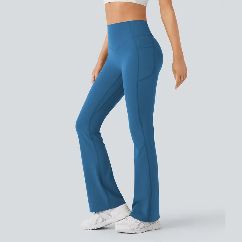 Scrunch Butt High Waist Yoga Bootcut Leggings