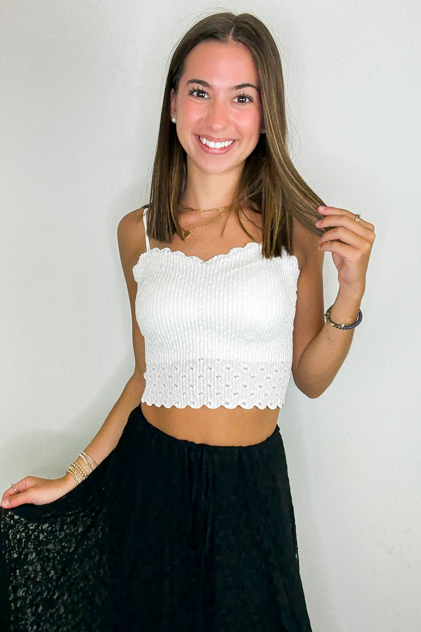 Seamless Lace Bralette Top