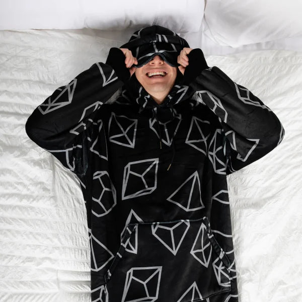 Wearable blanket Oversized with sherpa lining One size fits most.