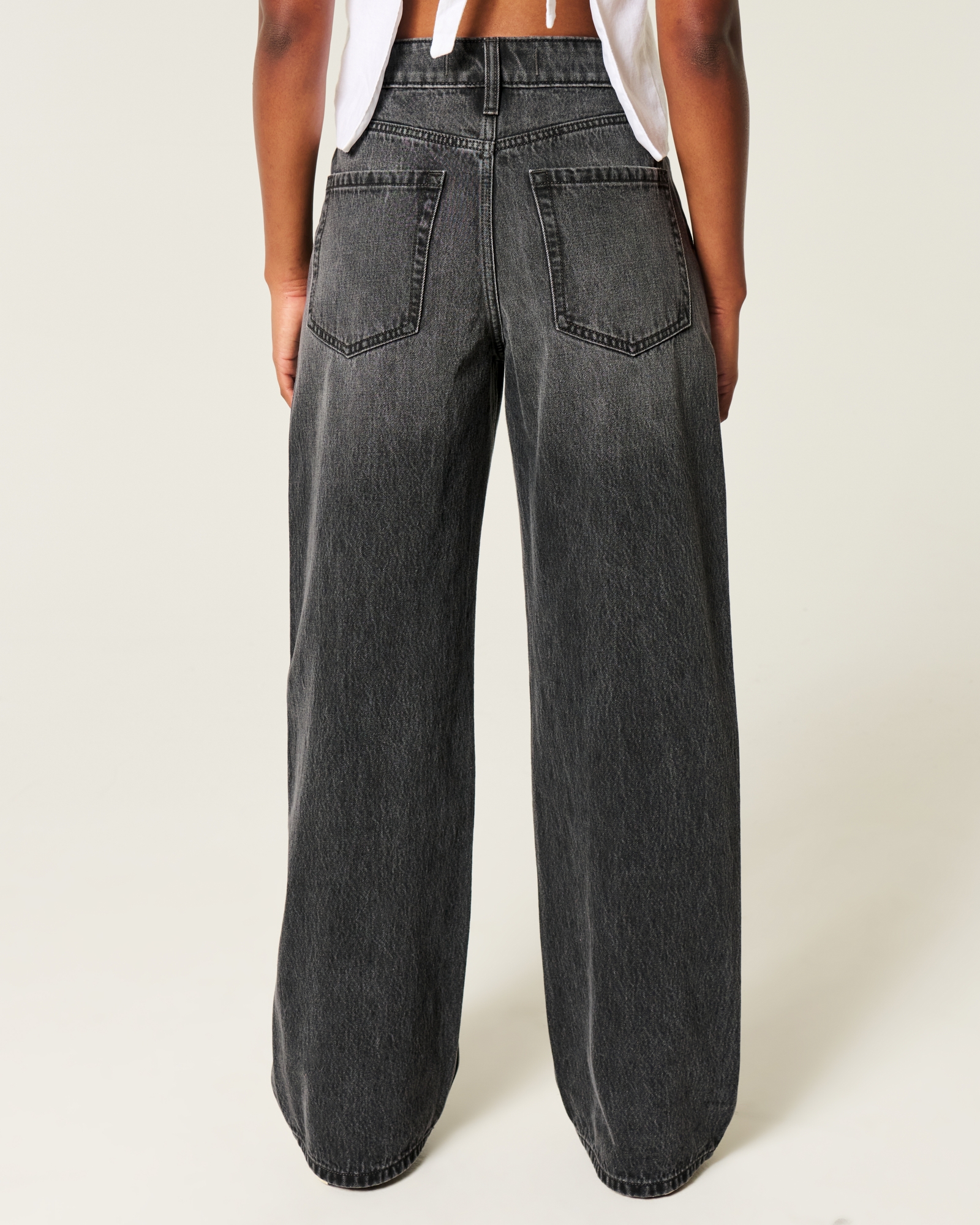 High-Rise Baggy Jeans