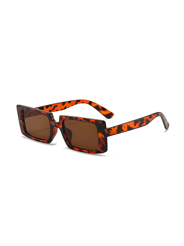 Geometric Sun-Protection Sunglasses Accessories