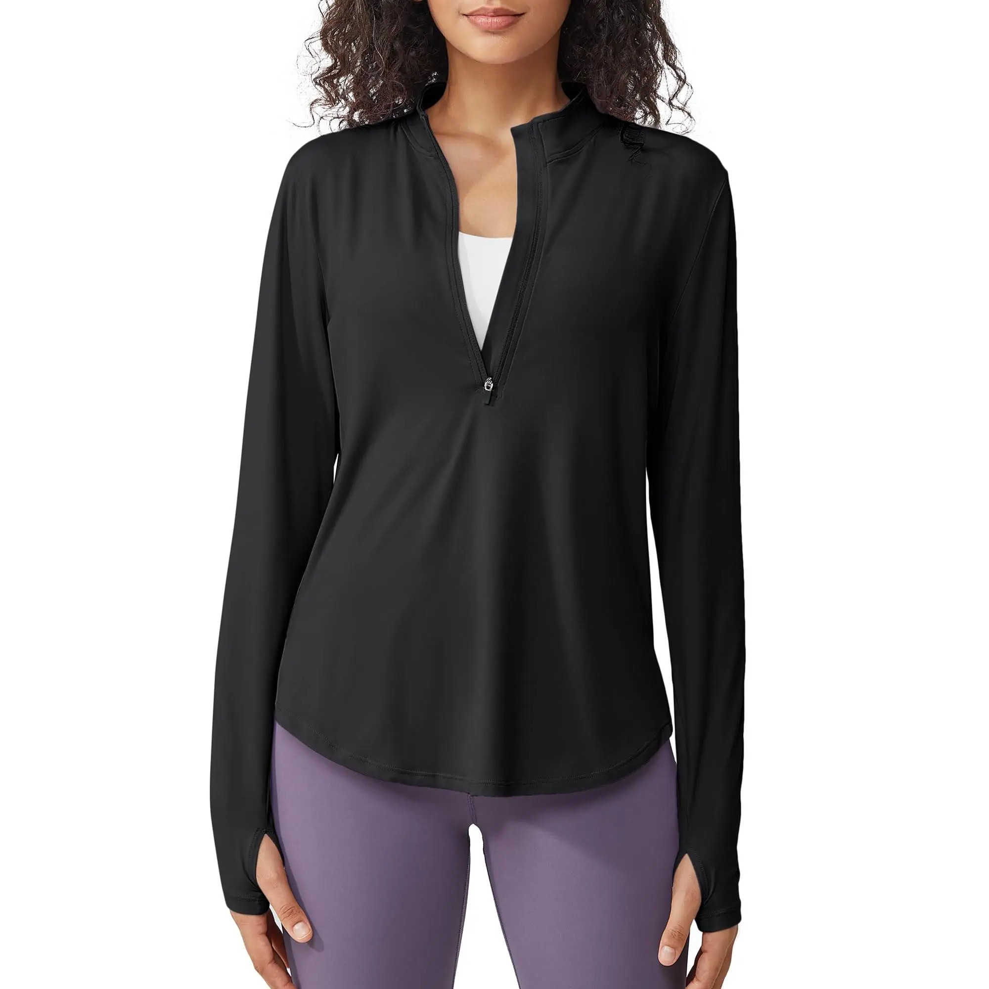 Women's UPF 50+ Sun Protection Shirt – Lightweight Golf Top