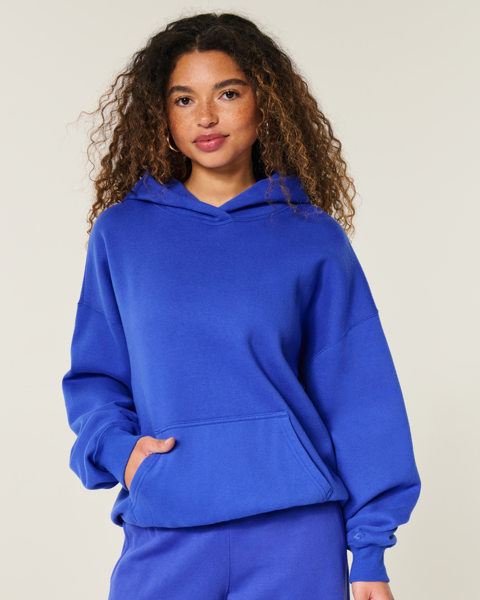 Hollister Feel Good Oversized Butterfly Graphic Hoodie