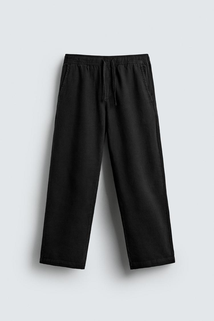 Men's Relaxed Fit Textured Pants