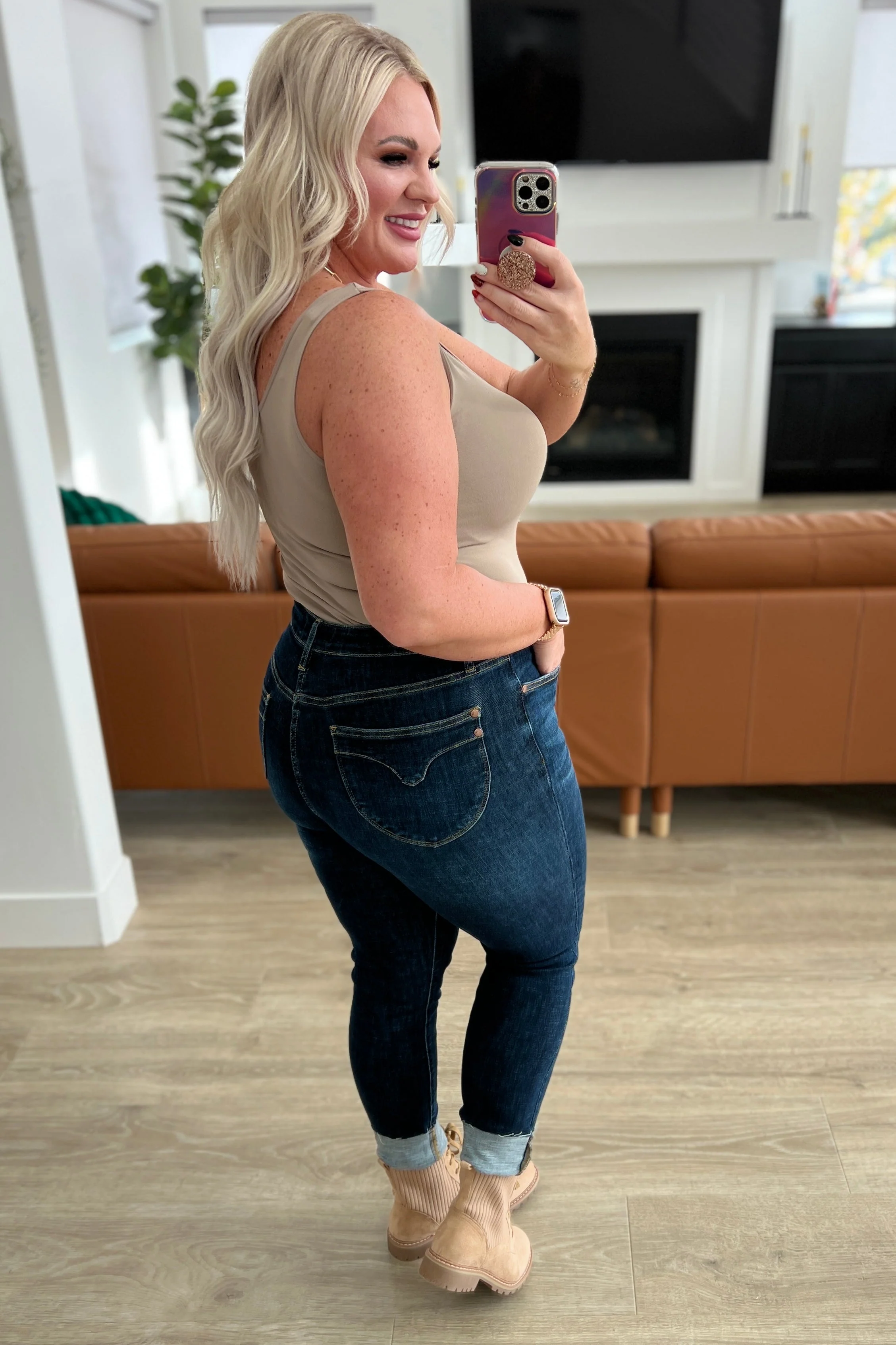 Tummy Control Skinny Jeans