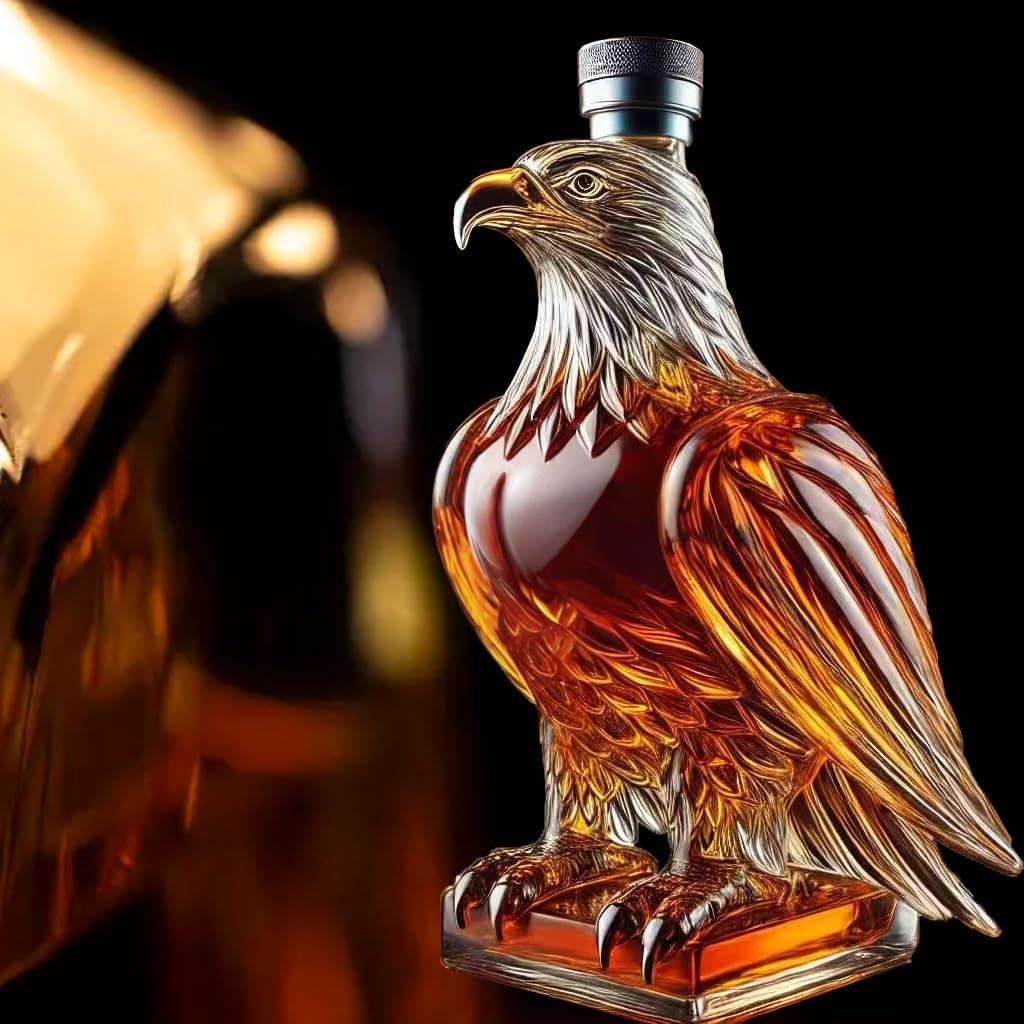Eagle Whiskey Bottle