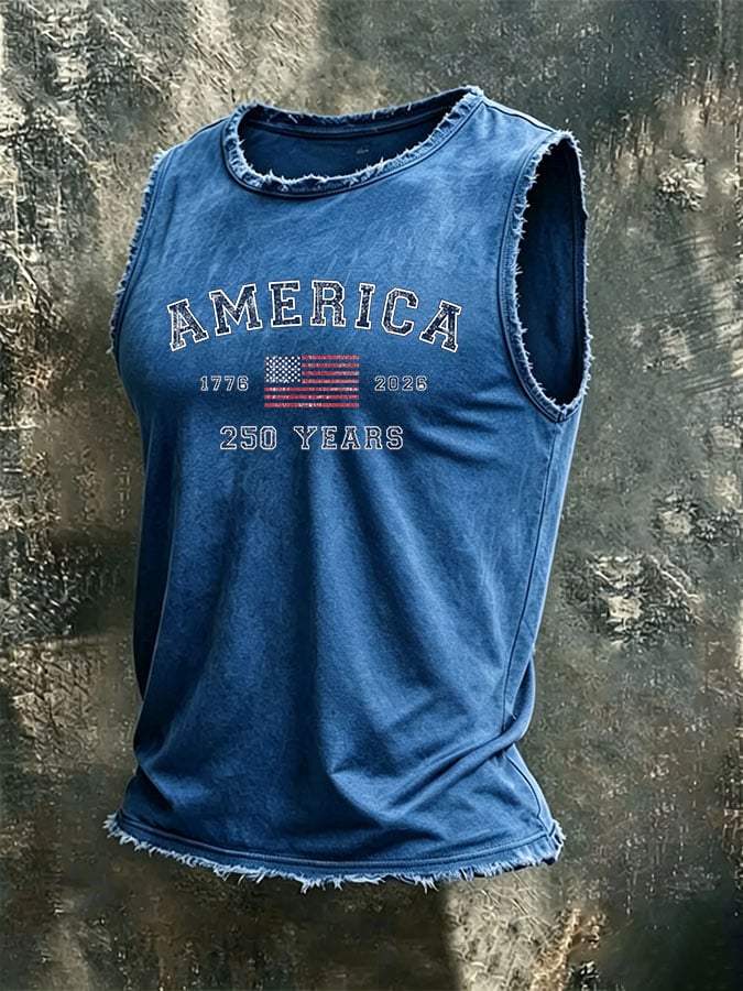 Men'S Casual Printed Vest