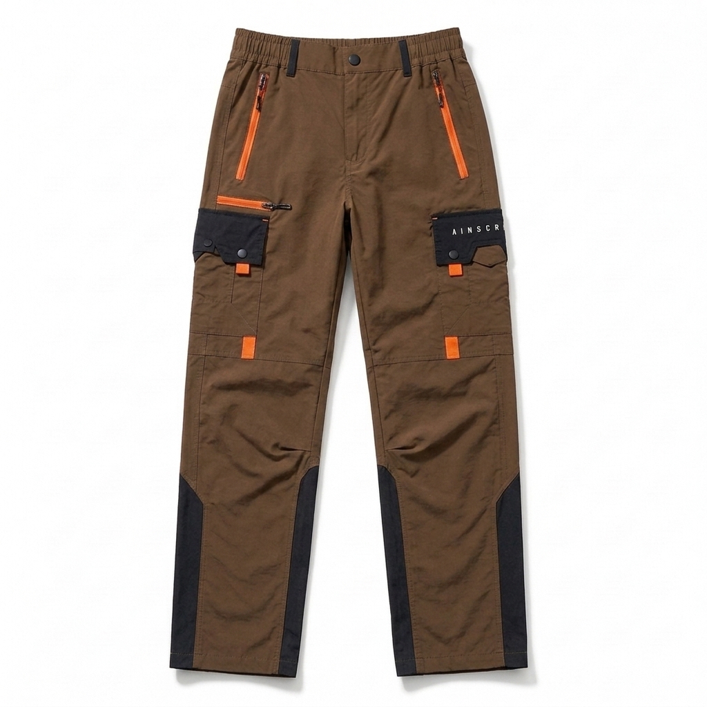 Men’s Multi-Pocket Utility Cargo Work Pants