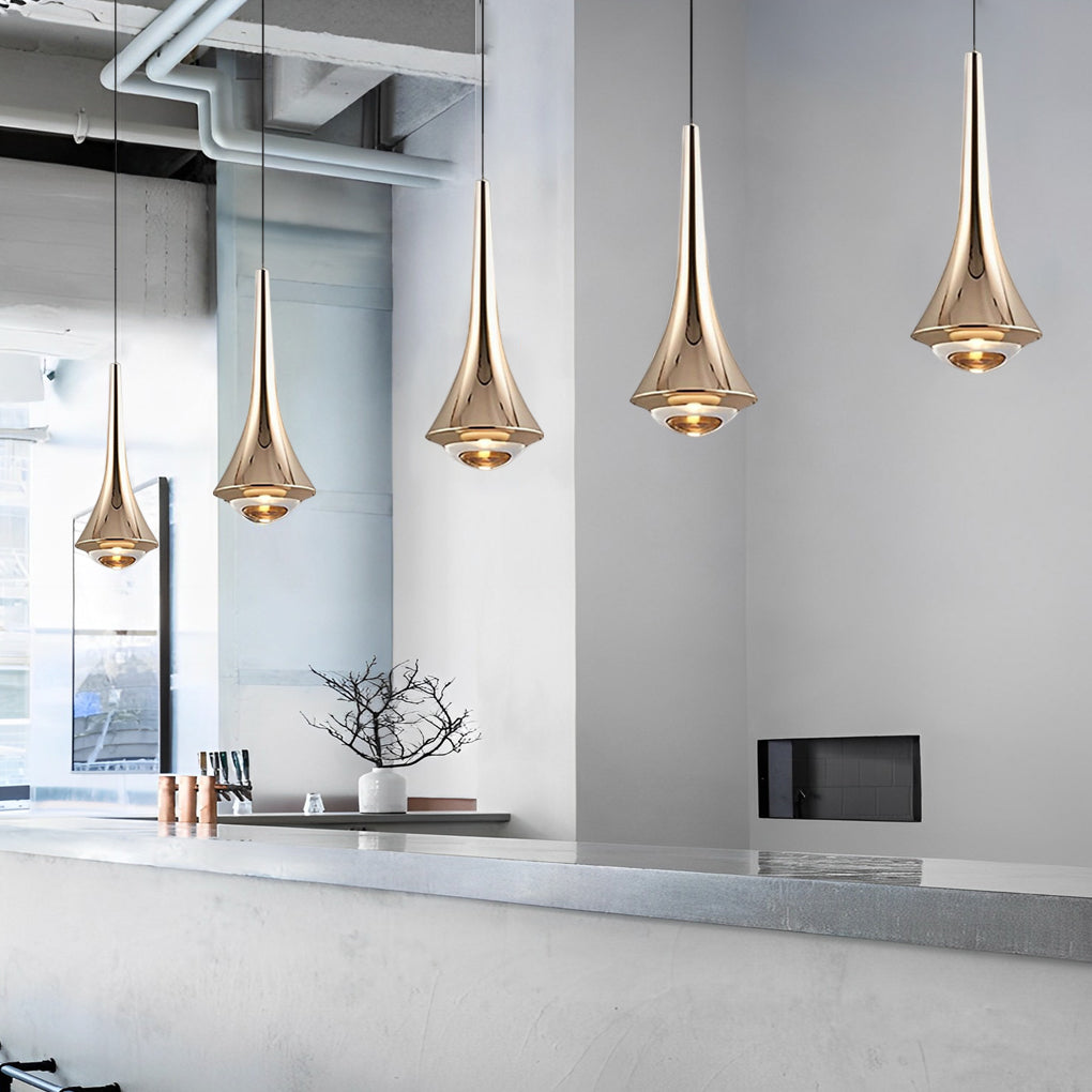 Adjustable Liftable Minimalist Creative LED Modern Chandelier with Touch Switch