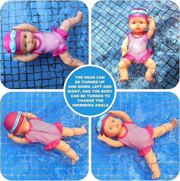 2026 New Packaging Waterproof Swimming Doll