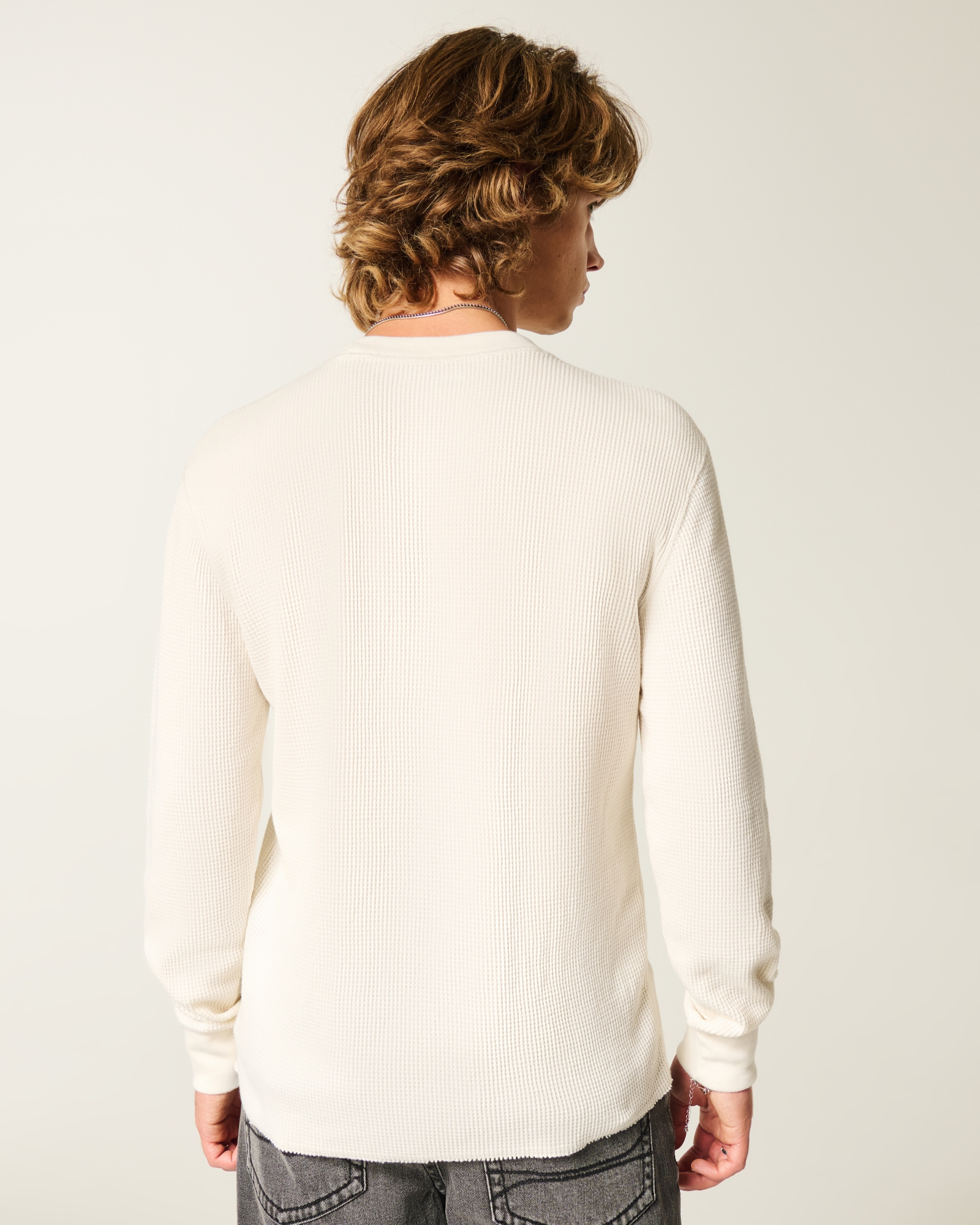 Rose & Angel Wings Graphic Thermal Shirt