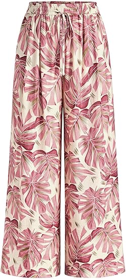 Women’s Striped Palazzo Trousers