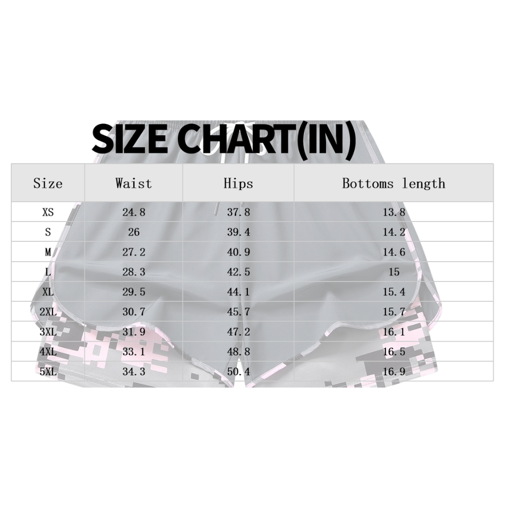 Women’s Casual Athletic Shorts With Built-In Liner
