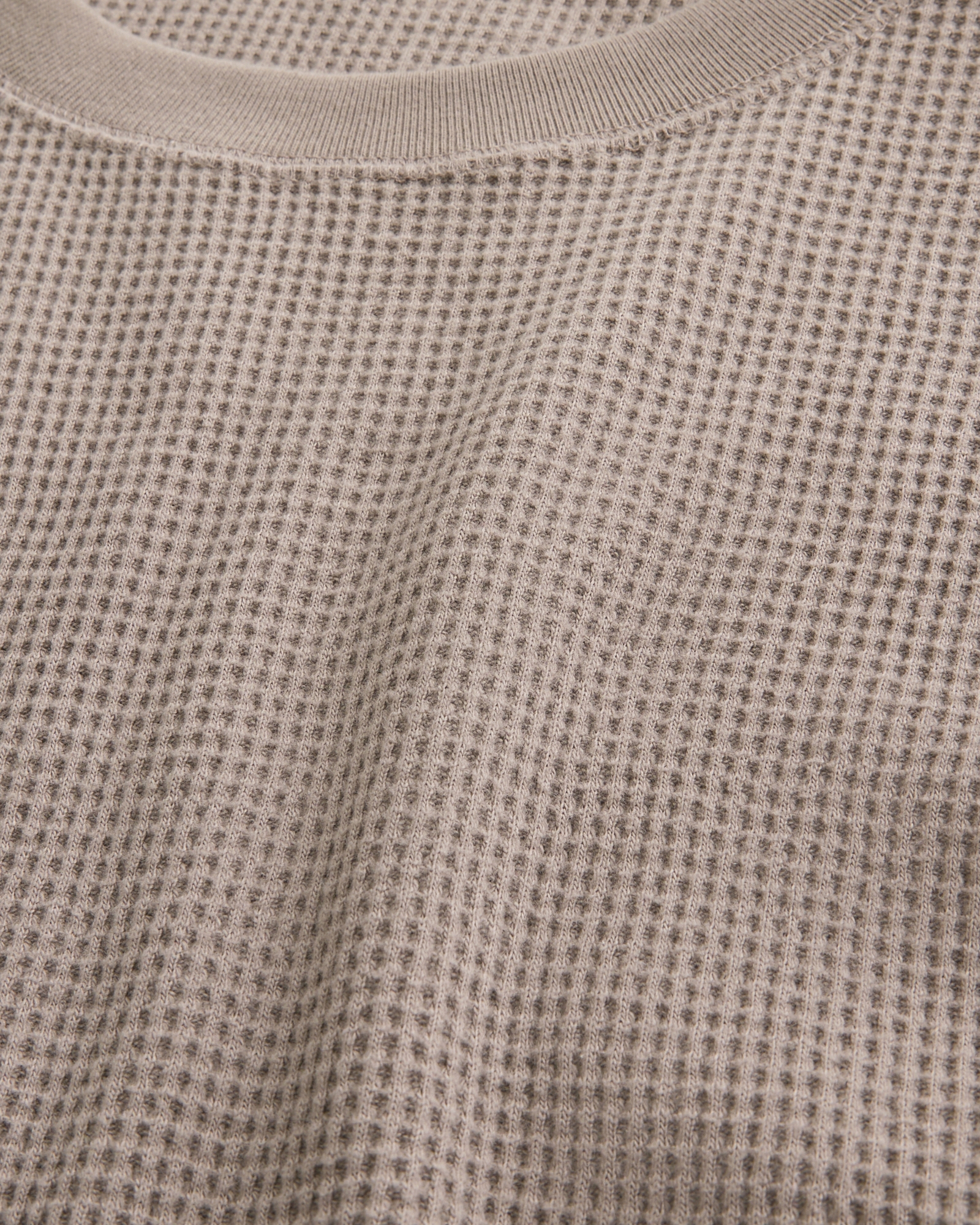 Relaxed Thermal Long-Sleeve Camo Crew Shirt