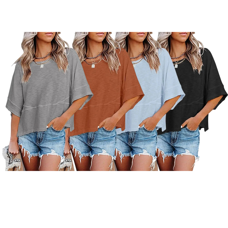 🌀🌀🌀Women's Batwing Half Sleeve Top
