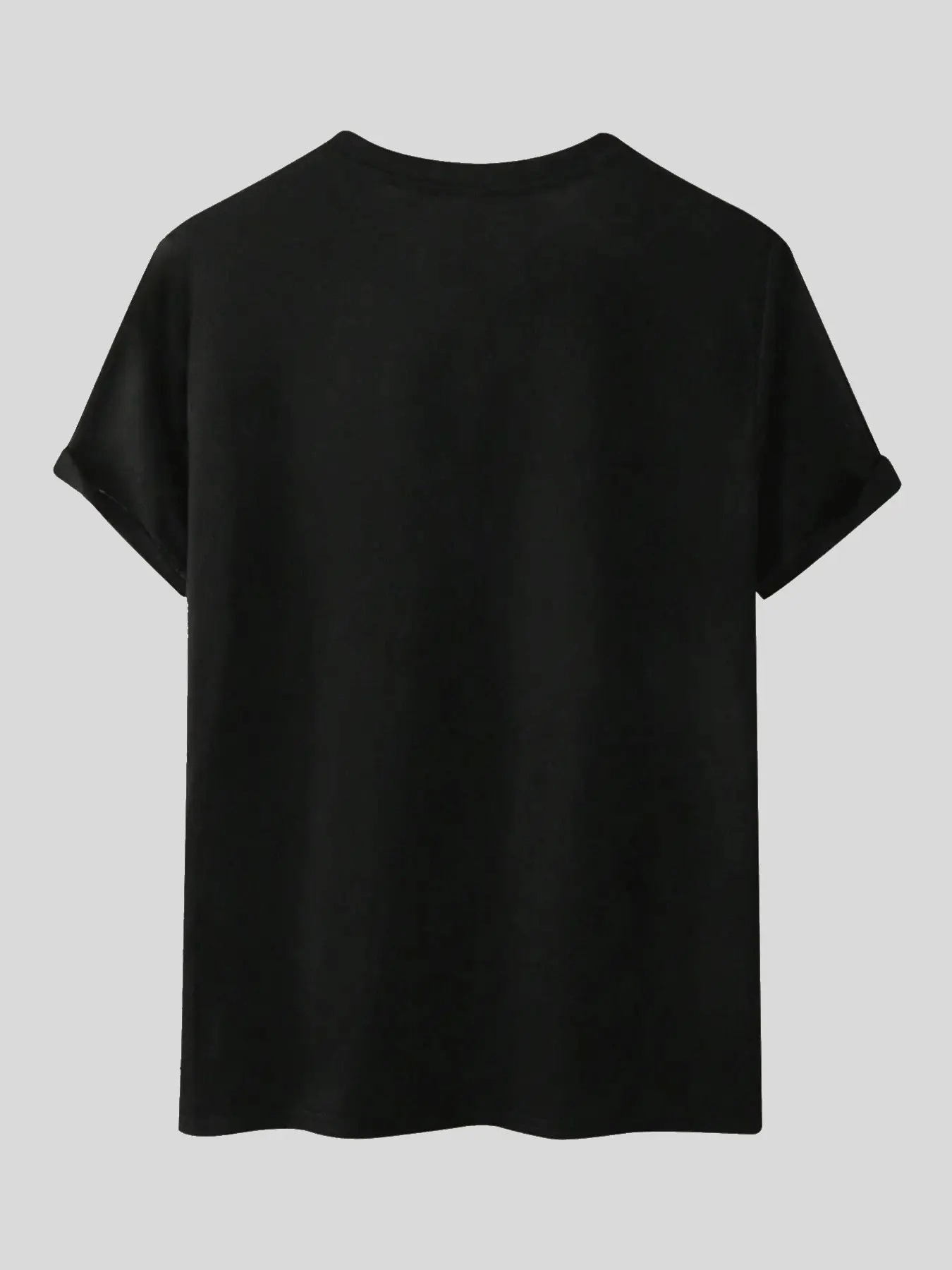 Men’s Retro Fitted Short Sleeve Crew Neck T-Shirt – Everyday Casual Essential