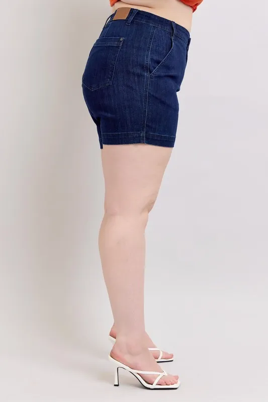 High Waist Denim Shorts