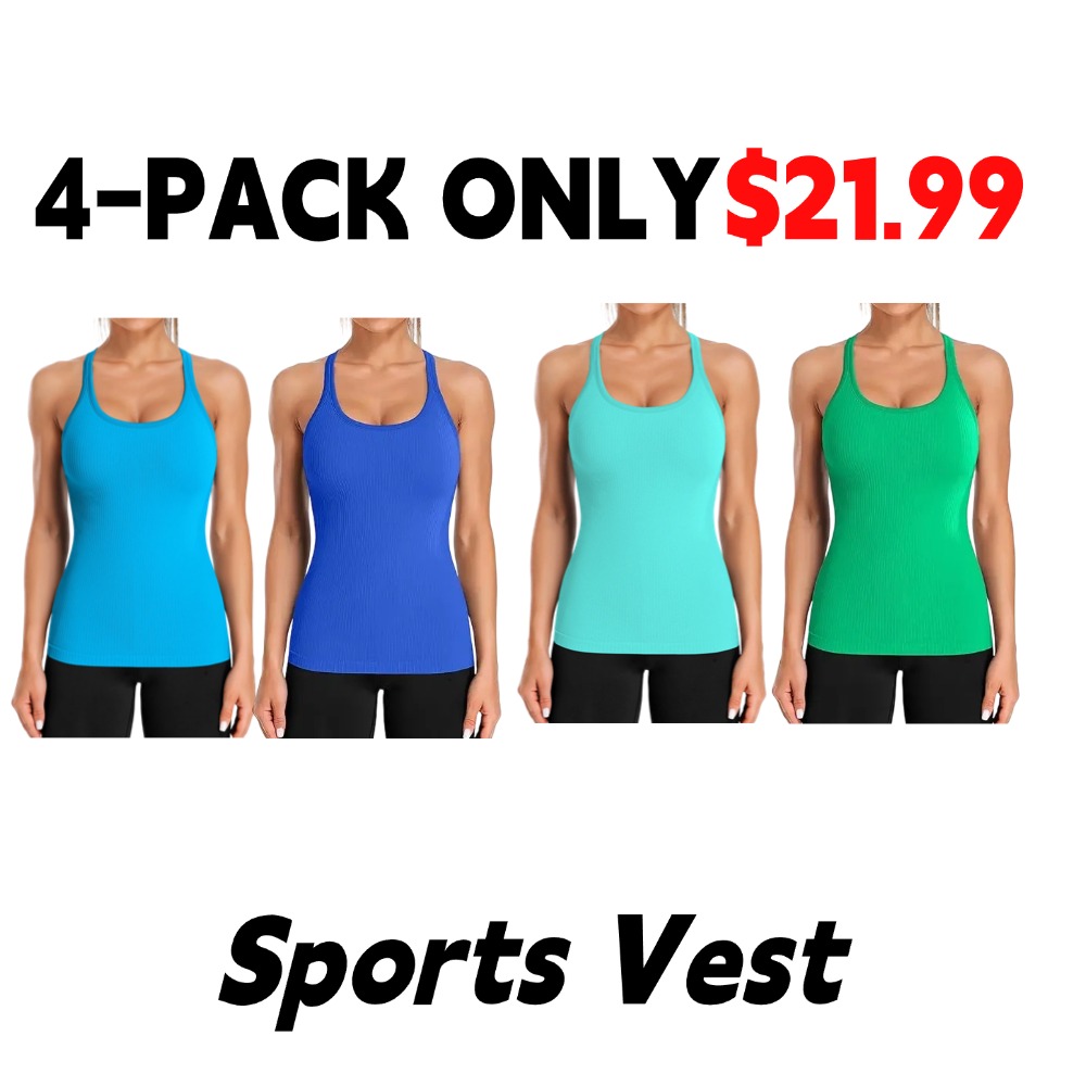 Women's Ribbed Sports Vest