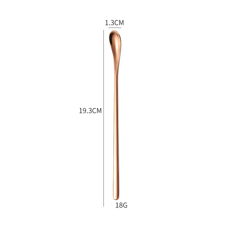 Long Handle Chocolate Spoons