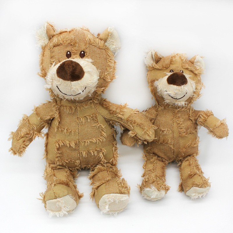 Indestructible Robust Bear Durable Chew Toys for Teeth Cleaning