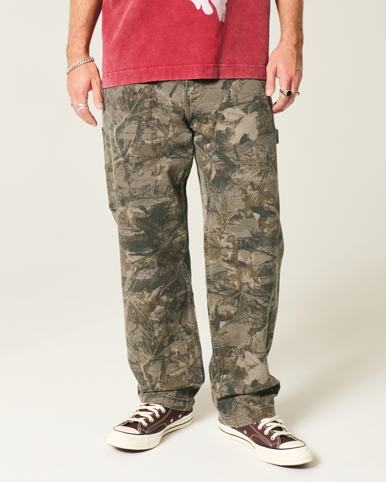 Light Wash Baggy Jeans