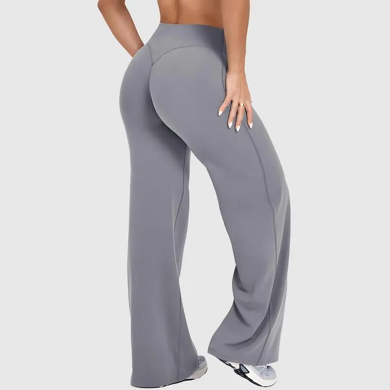 Straight Leg Bottoms Fitness Gymwear Women Workout Leggings