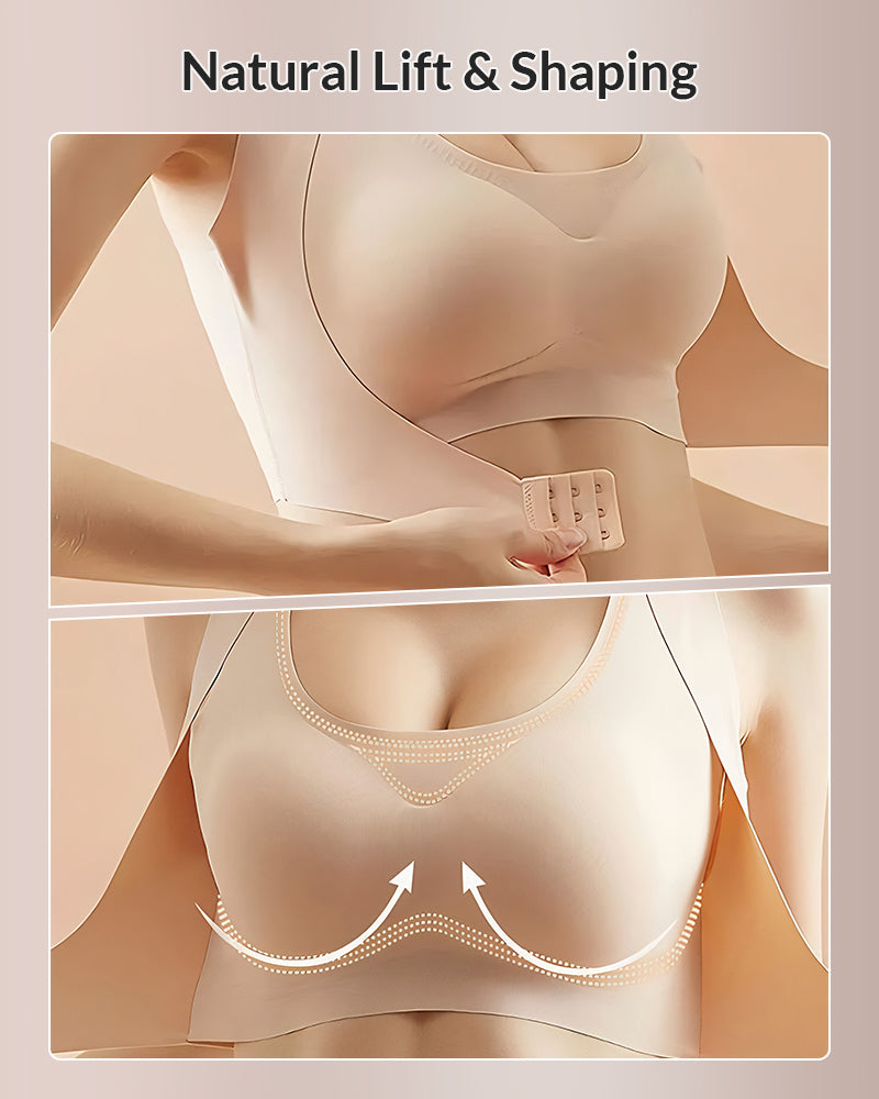 Wireless Cross-Back Posture Bra with Front Closure（2pcs）
