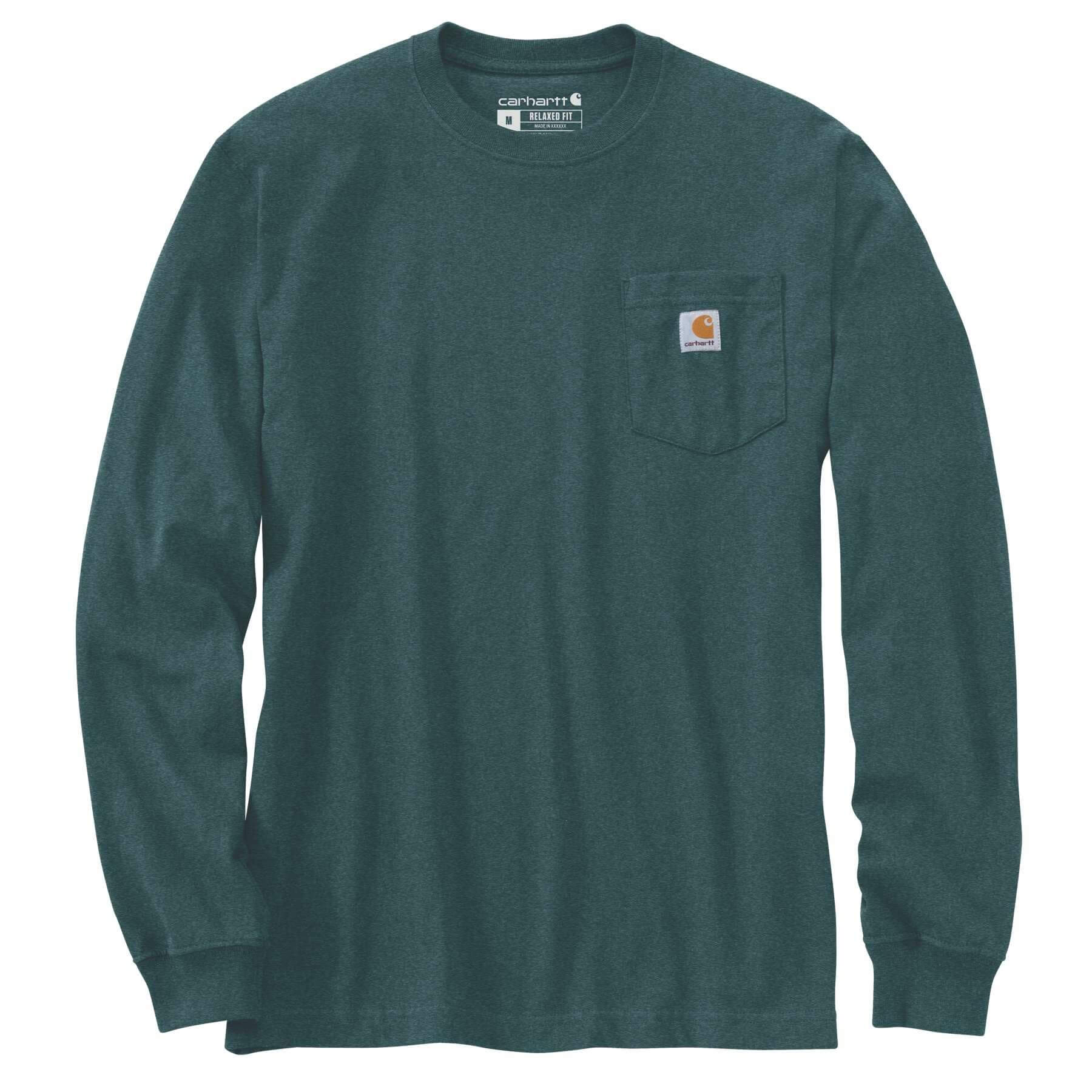 CHT Relaxed Fit Heavyweight Long-Sleeve Pocket Outdoor Graphic T-Shirt 107260