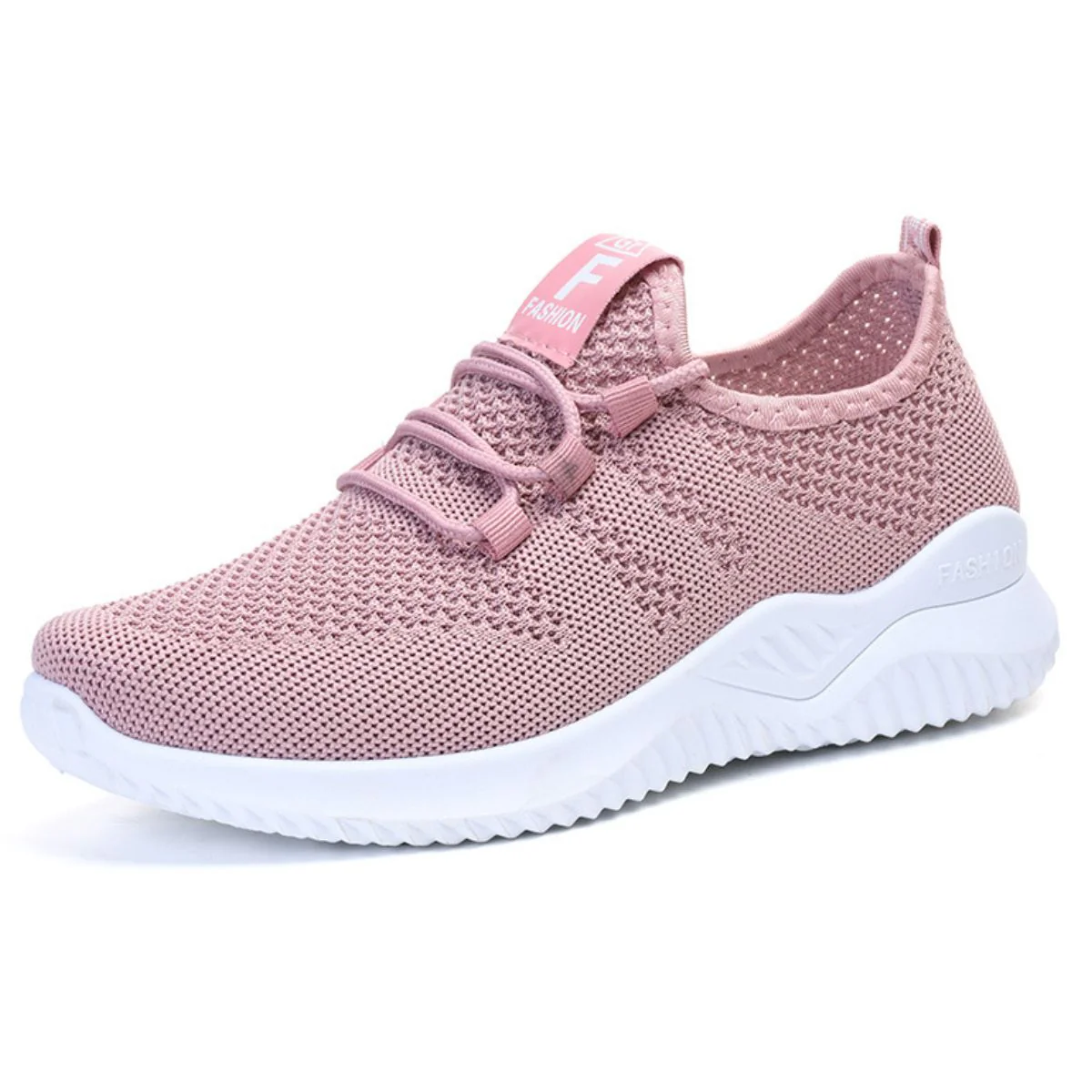 Breathable Mesh Lace Up Athletic Shoes (multiple color options)