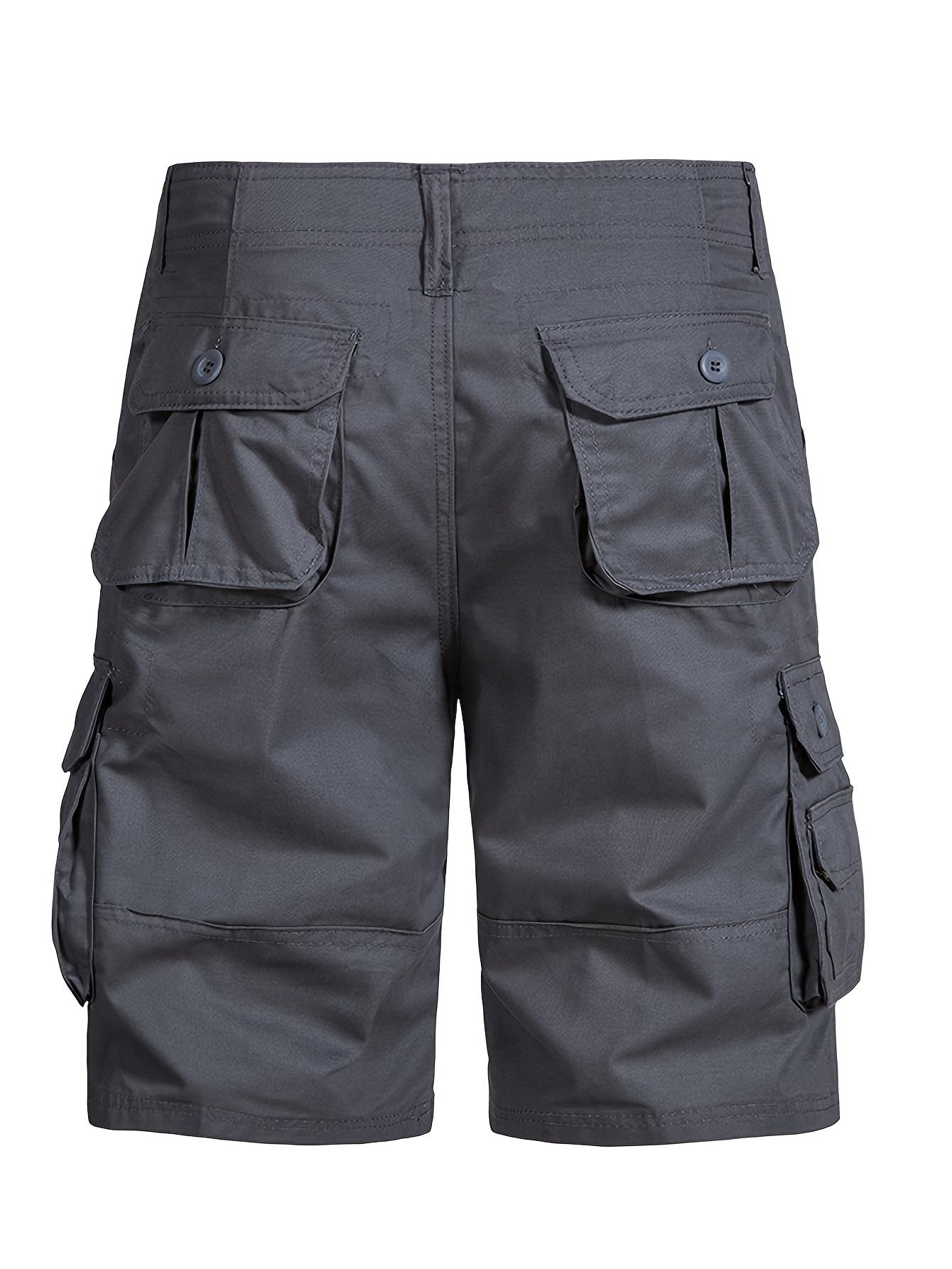 Men's Cargo Pants (6-Pack), Tactical Shorts, Multi-Pocket Shorts