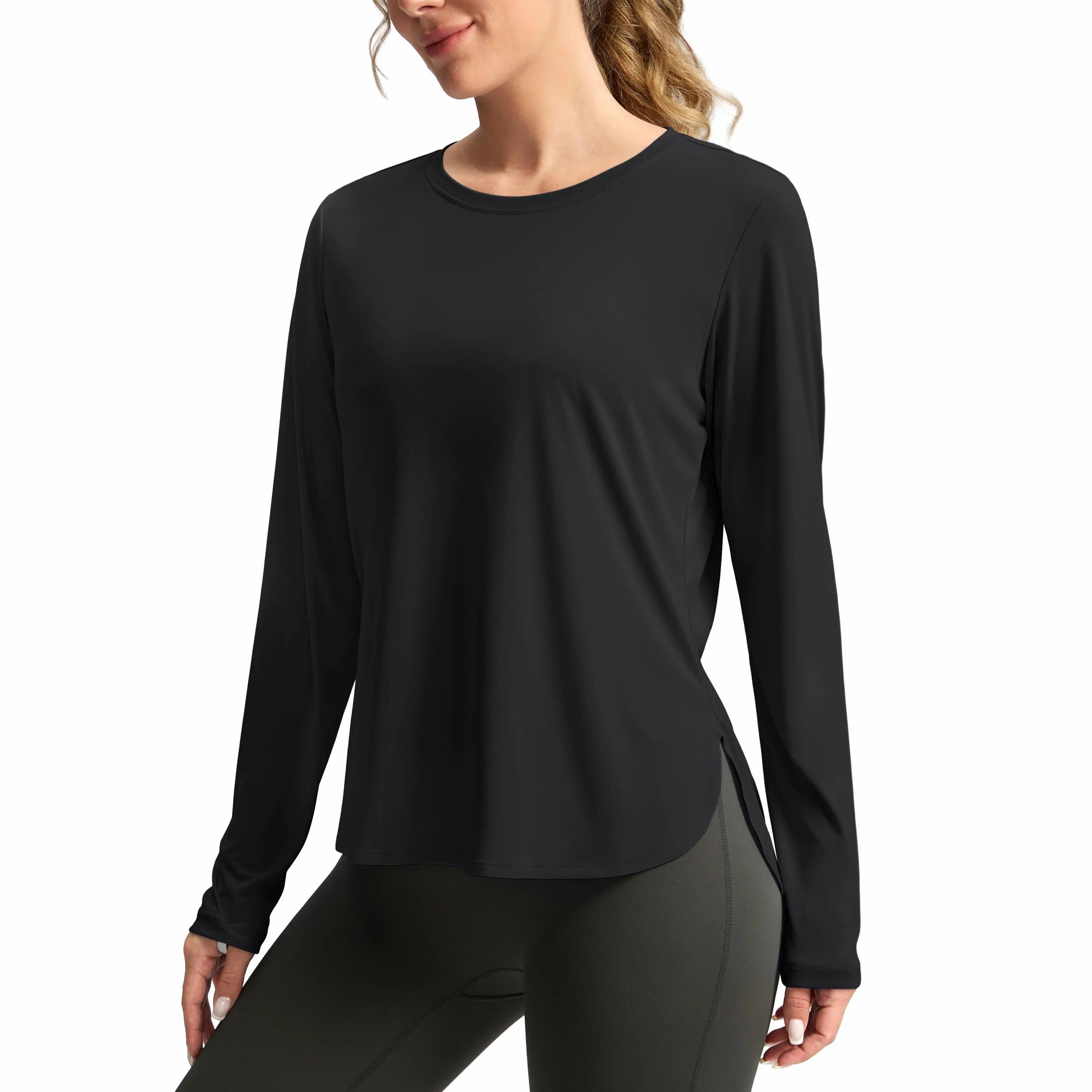 Women's UPF 50+ Long Sleeve Sun Shirt – Lightweight Quick Dry UV Protection Top