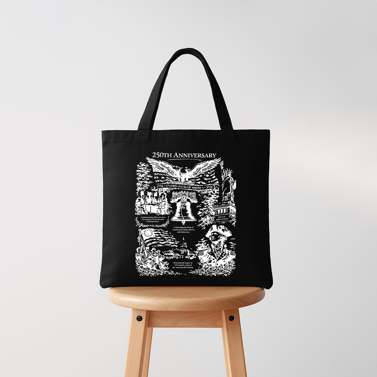 America 250th Anniversary Tote Bag