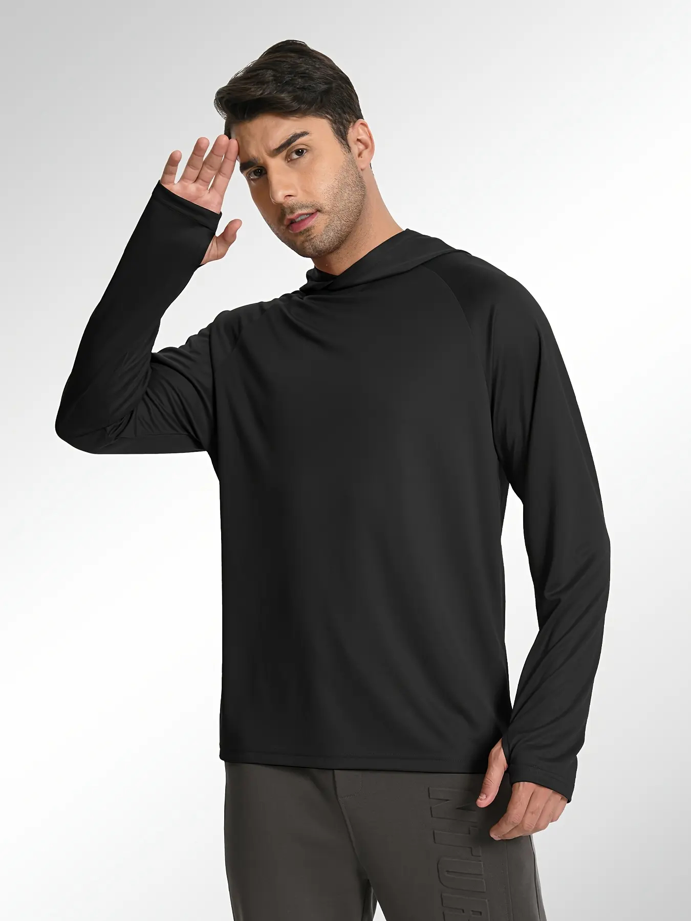 Men's Lightweight UPF50+ Sun Protection Performance Hoodie