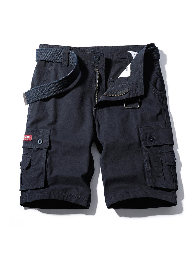 Men's Multi-pocket Casual Sports Straight Shorts