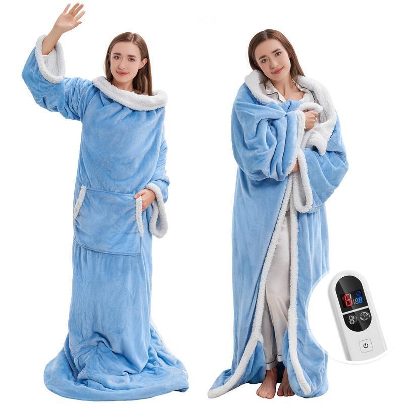 Heated wool blanket