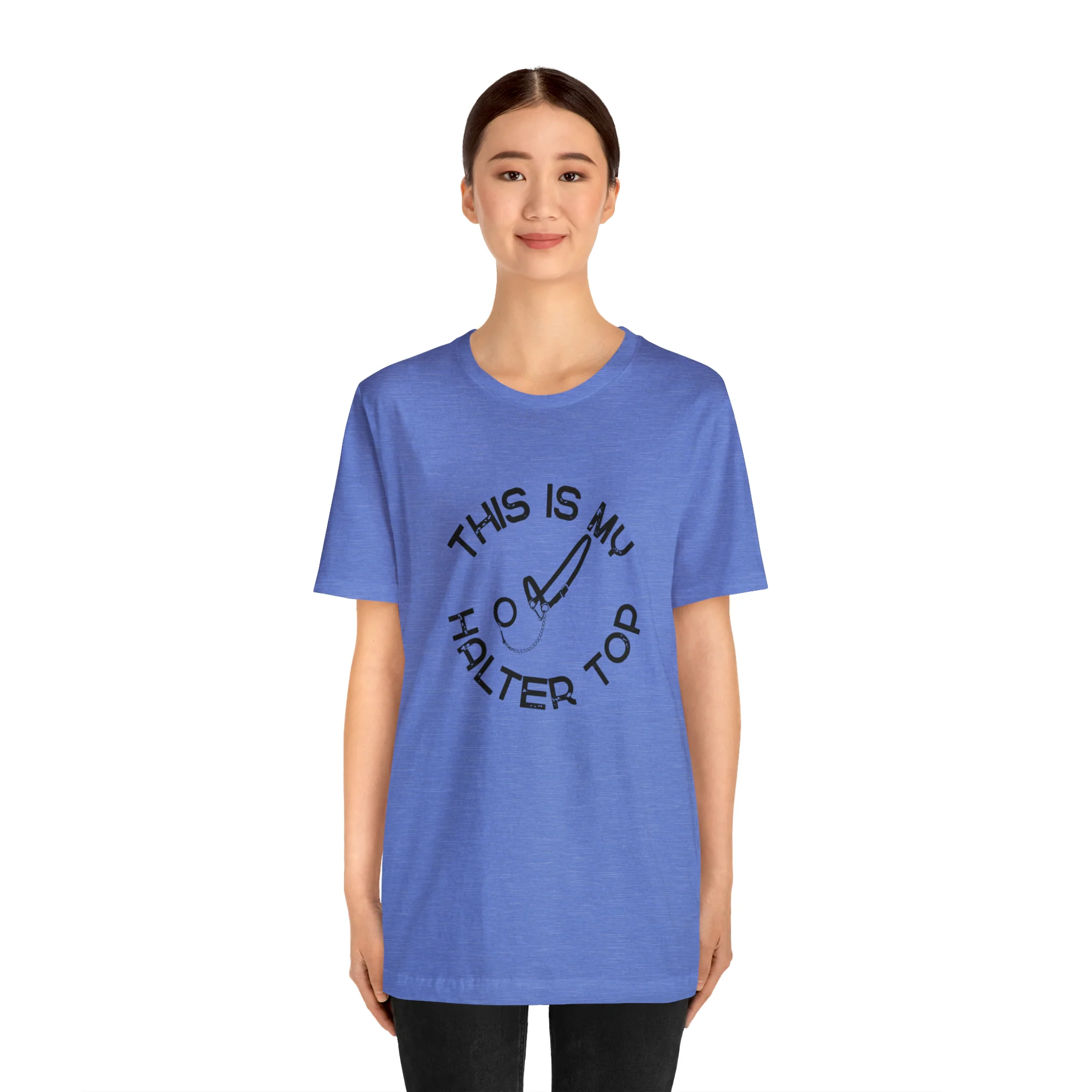This is My Halter Top Unisex Jersey Short Sleeve Tee