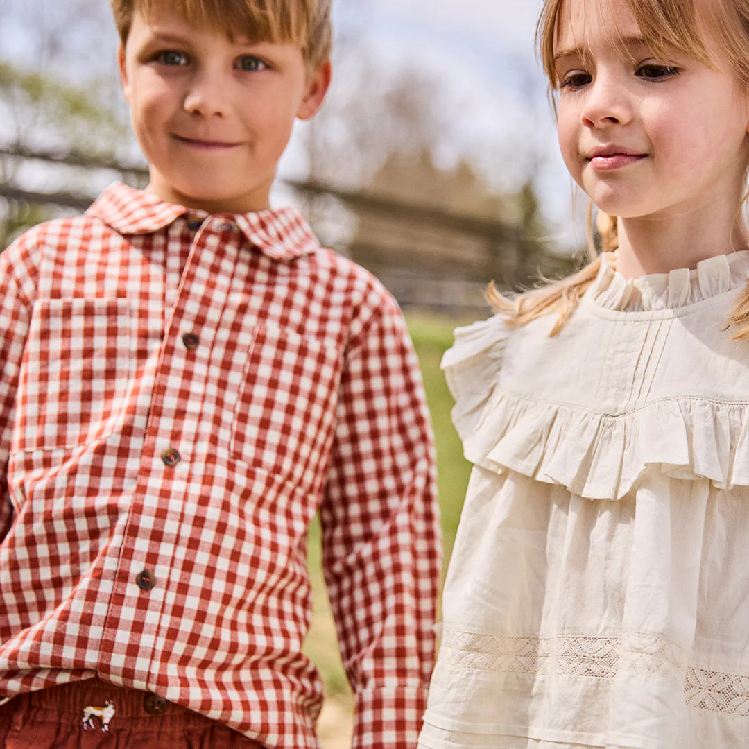 Boys Jack Shirt Pony Gingham