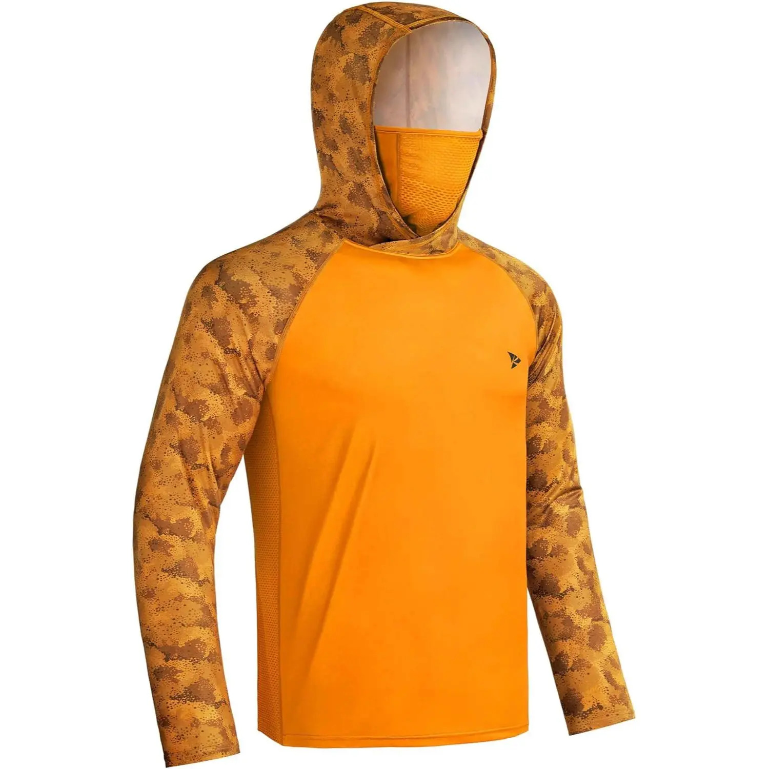 Men's Sun Protection Hoodie (with Face Mask/Neck Gaiter) — UPF 50+ UV Protection