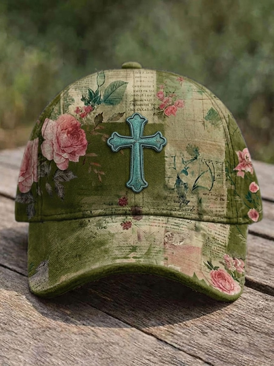 Unisex Faith Art Print Casual Baseball Cap