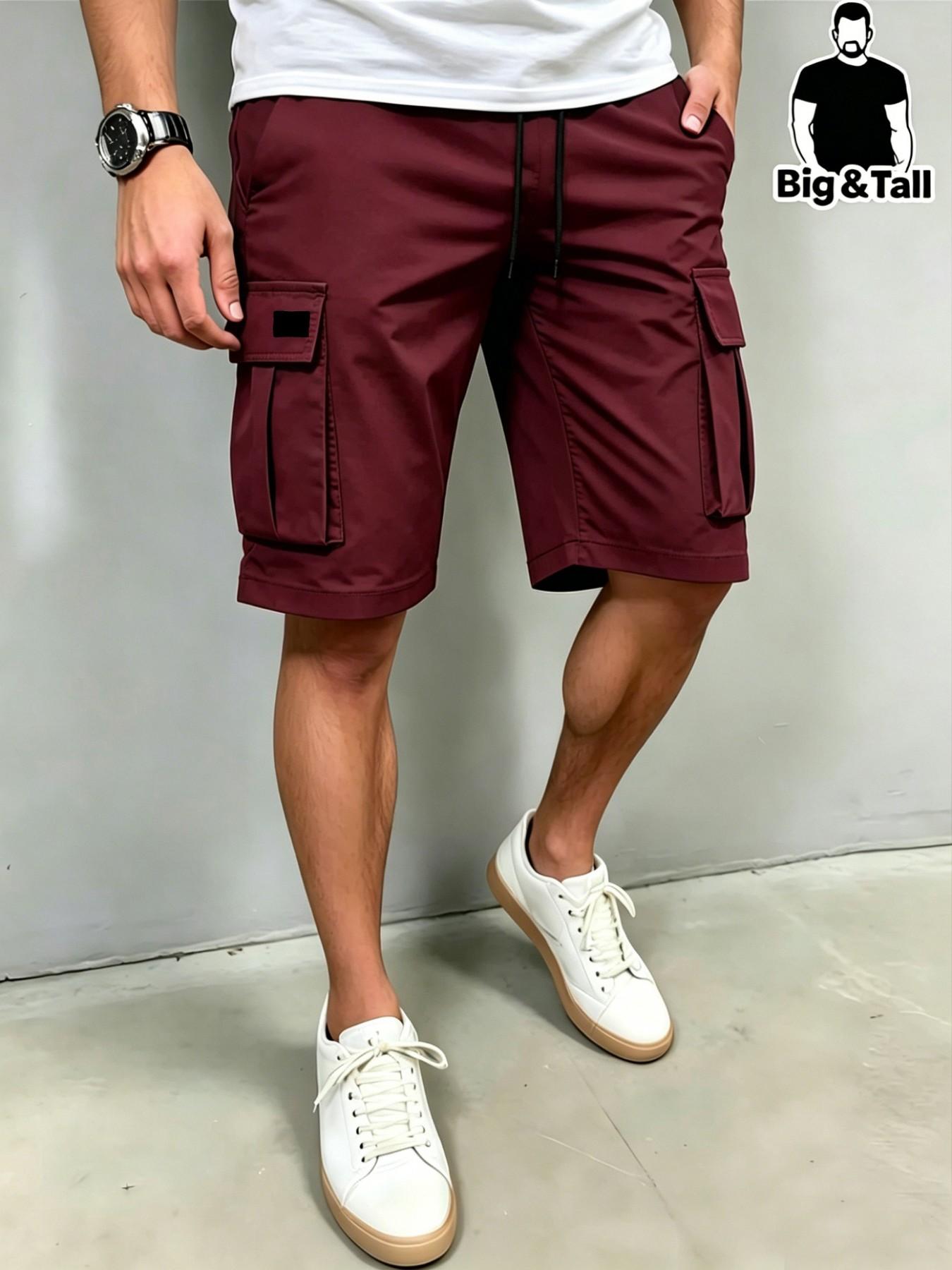 Men's Plus-Size Fashion Casual Shorts