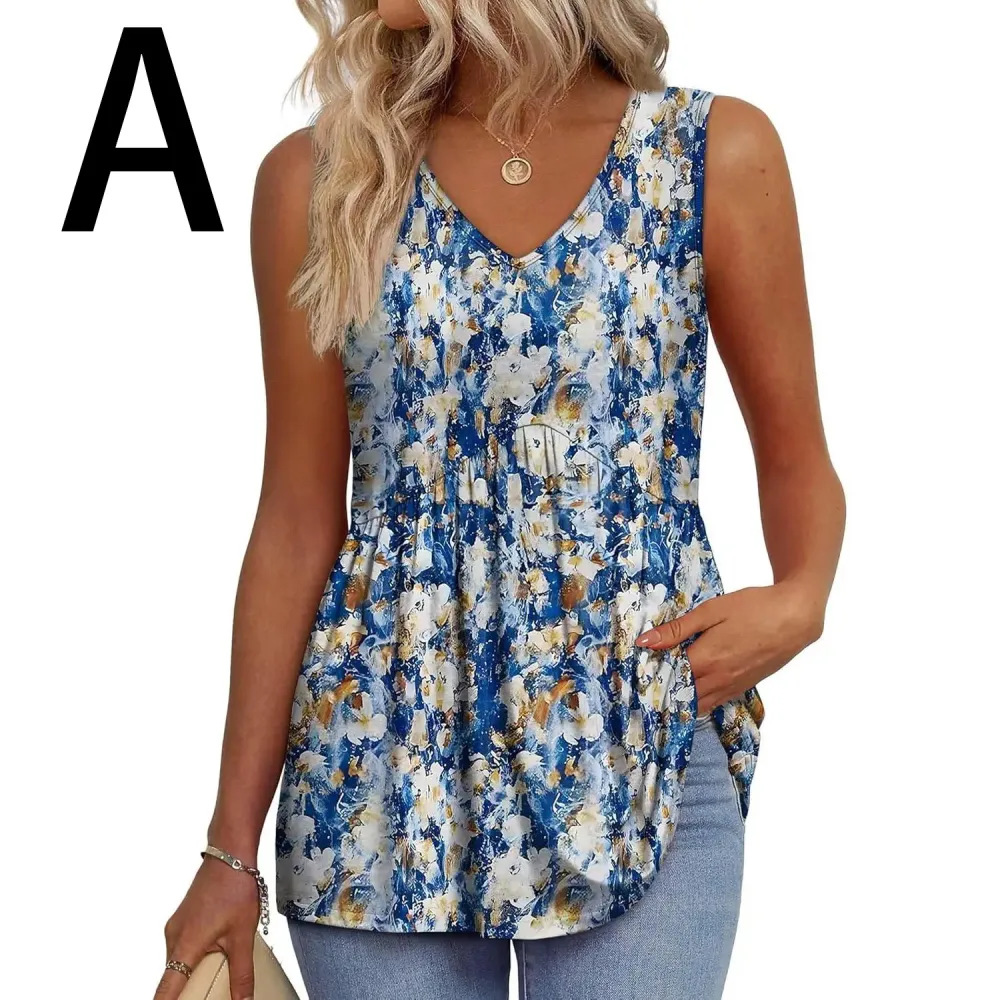 Womens Tank Tops 2026 Flowy Peplum Tops