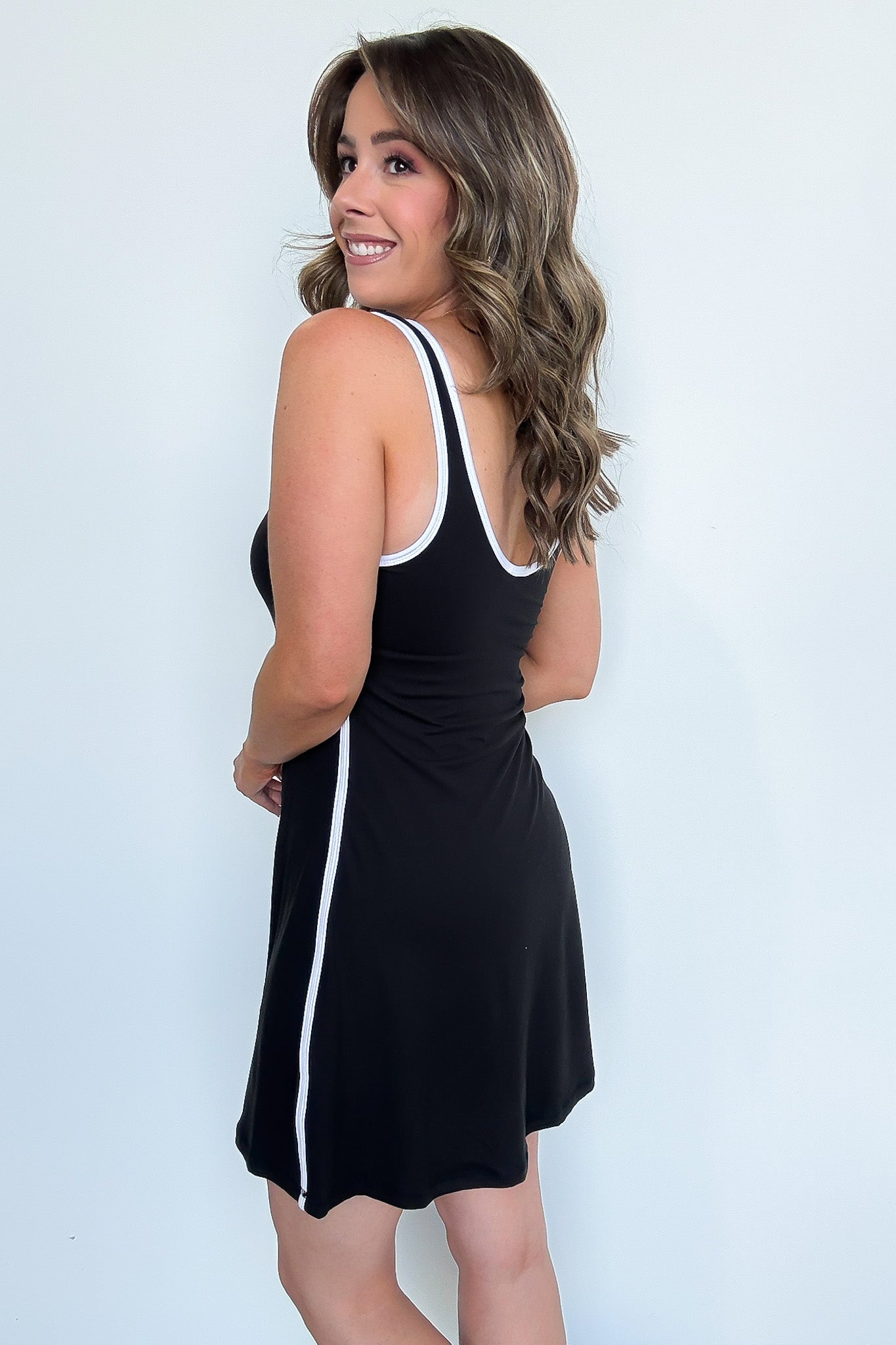 Piping Accent Active Romper