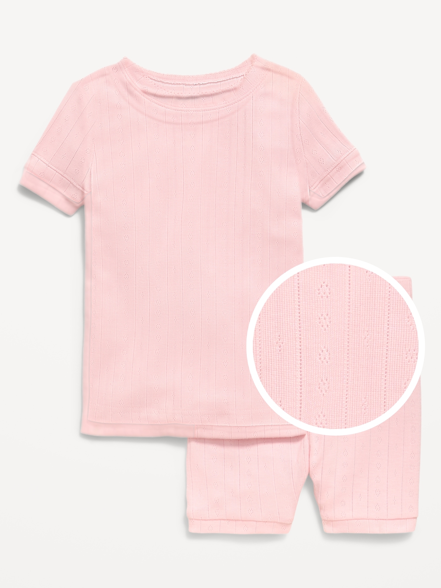 Ribbed Snug-Fit Pajama Set for Toddler & Baby
