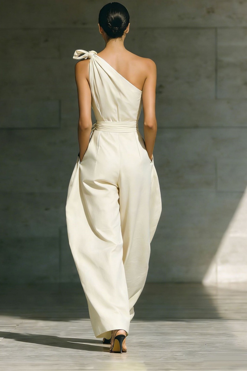 📦📦LAST DAY SAVE 49% ⏰Elegant Off-the-shoulder Loose Linen Jumpsuit