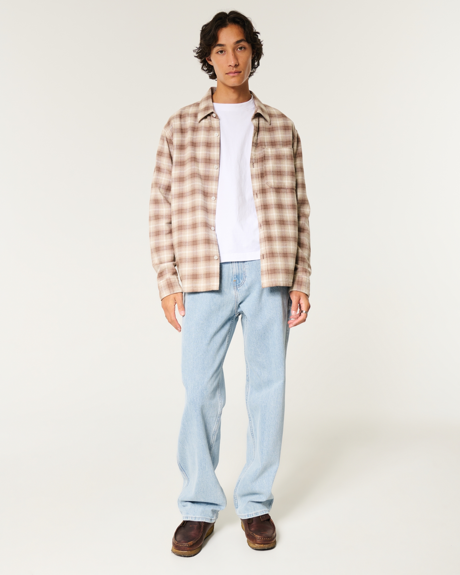 Light Wash Baggy Jeans