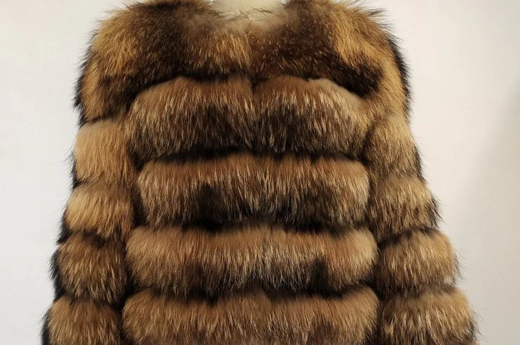 CALINE | Manteau Glamour En Fourrure