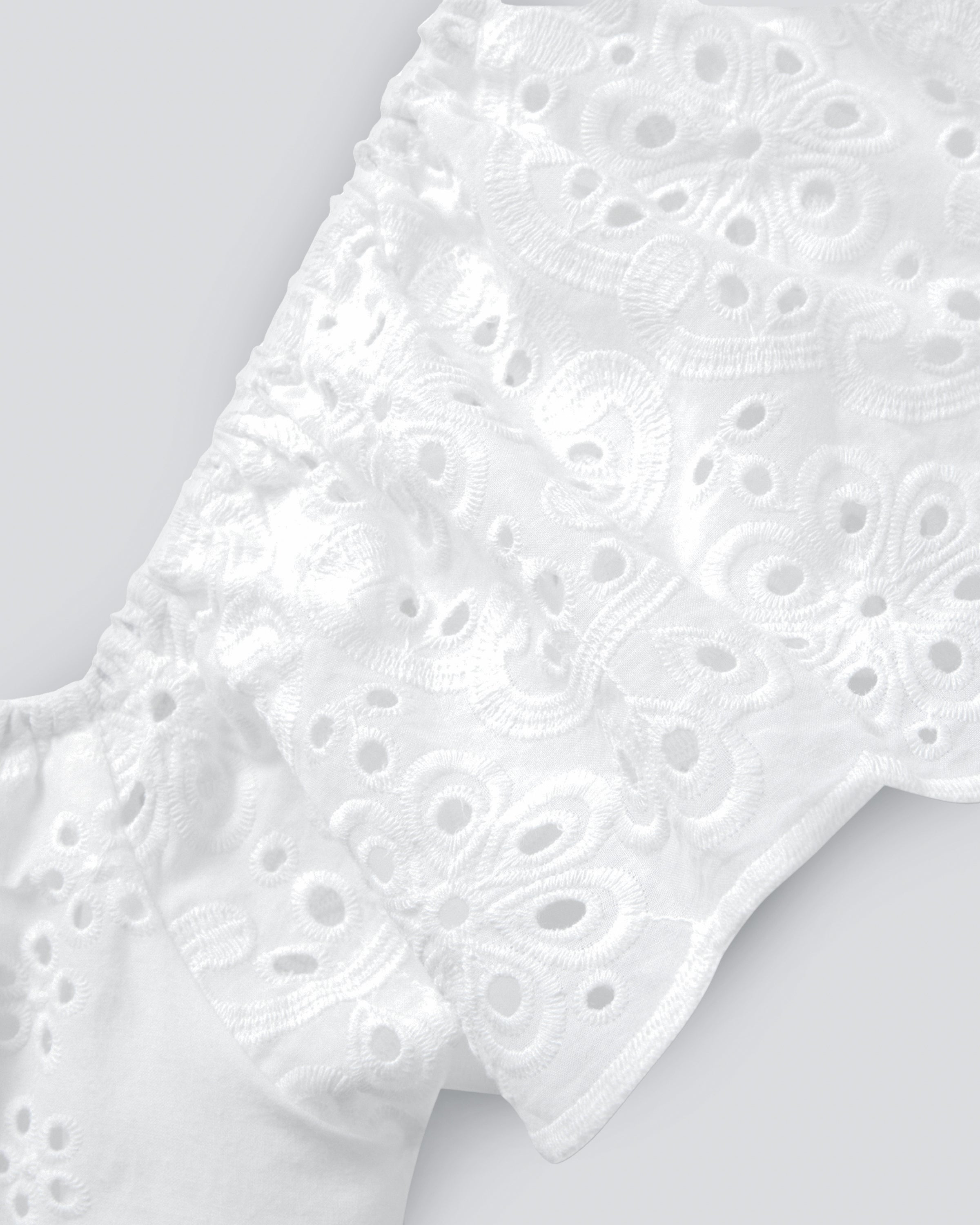 Women's Twill Ava Nightgown in White